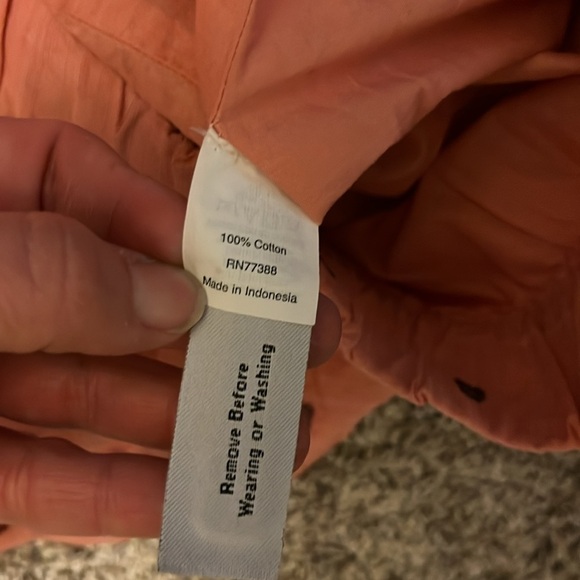 Jcrew Women's Peach tiered mini Skirt size Large - Picture 4 of 7